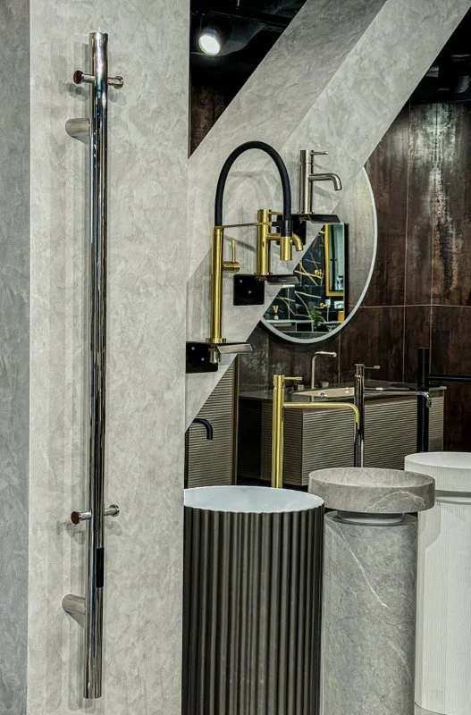 Полотенцесушитель электрический Boheme Uno 726-CR 150x12, chrome Sancos — официальный сайт