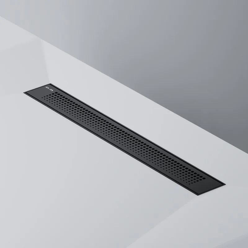 Душевой трап (лоток) AM.PM PrimeFlow Cut Gradient 60 см, черный матовый Sancos — официальный сайт