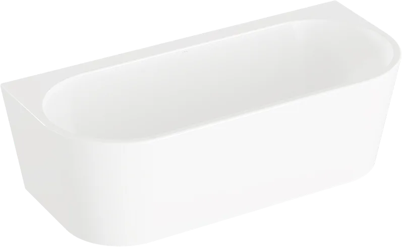 Акриловая ванна VitrA Geo 65420006000 180x80 см, отдельностоящая, белая, овальная, со сливом-перелив Sancos — официальный сайт