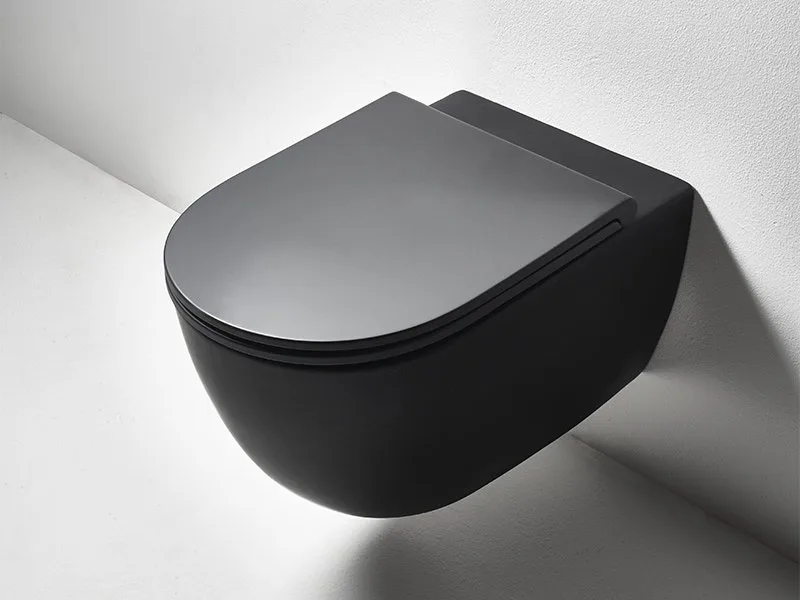 Унитаз подвесной Simas Trevi TR 18 black matt Sancos — официальный сайт