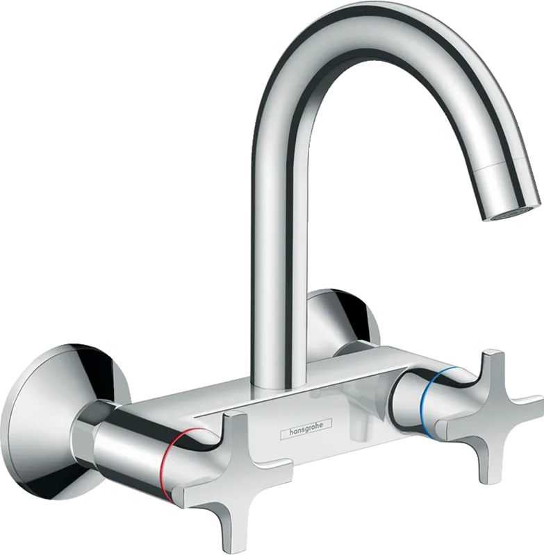 Смеситель для кухни Hansgrohe Logis M32 71286000 хром Sancos — официальный сайт