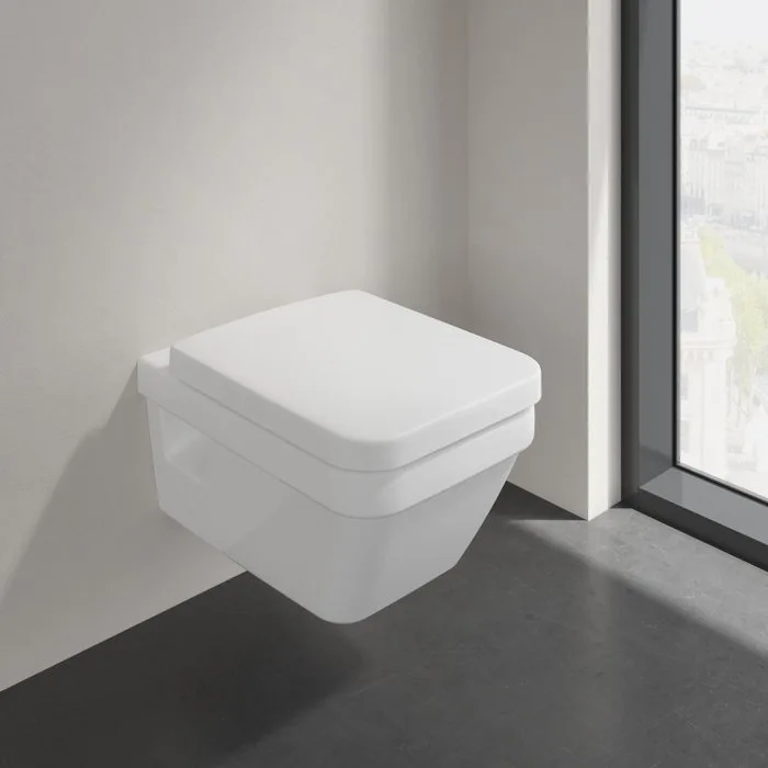 Унитаз подвесной Villeroy & Boch Architectura 5685HR01 Sancos — официальный сайт