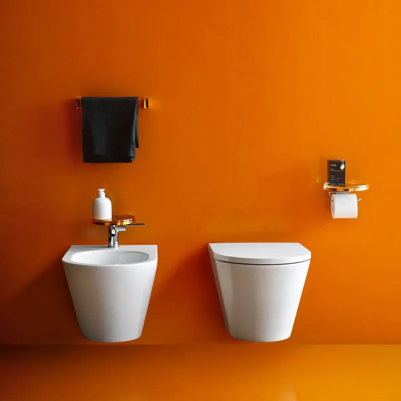 Биде подвесное Laufen Kartell by Laufen 8.3033.1.000.302.1 Sancos — официальный сайт