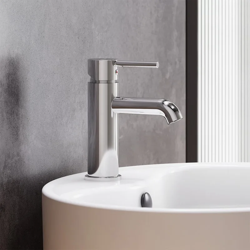 Смеситель для раковины Damixa Scandinavian Pure 360210000 хром Sancos — официальный сайт