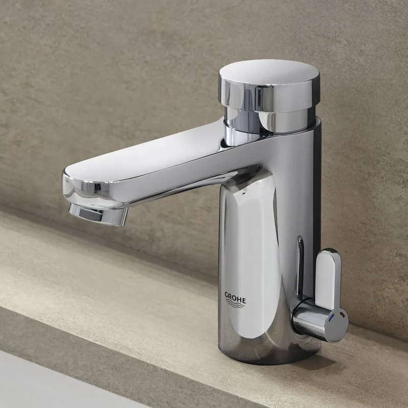 Смеситель для раковины Grohe 36317000 хром Sancos — официальный сайт