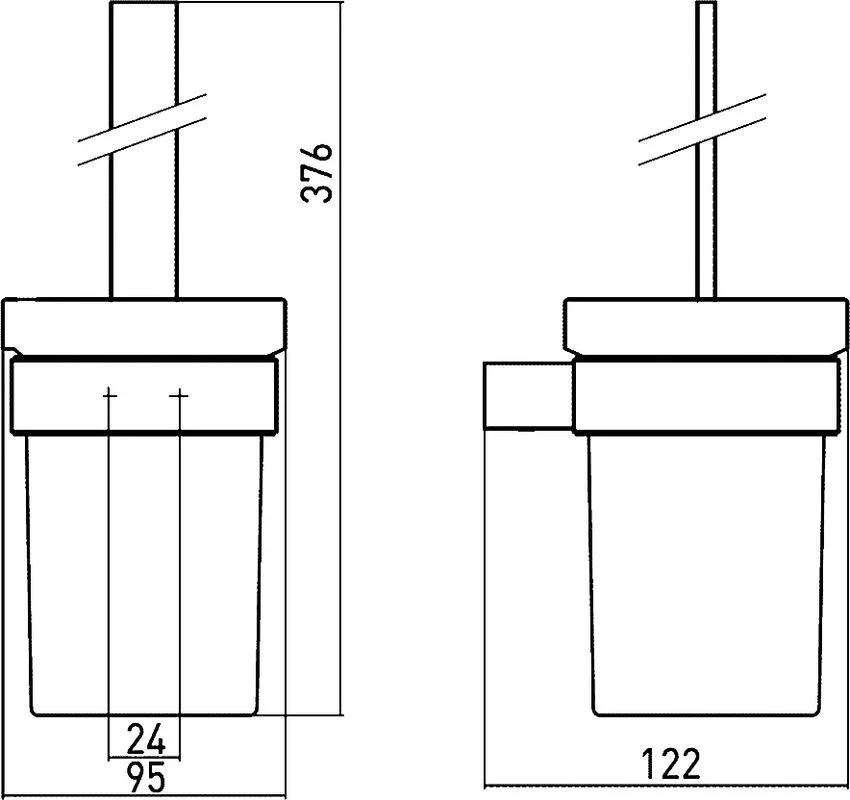 Ершик Emco Loft 0515 001 01 подвесной, хром Sancos — официальный сайт