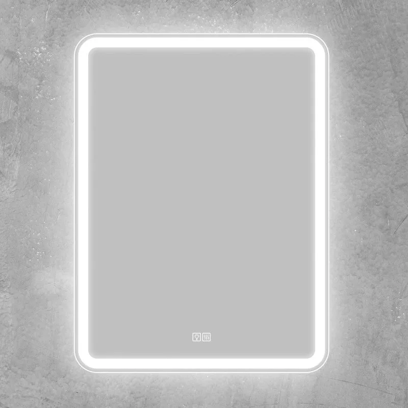 Зеркало BelBagno SPC-MAR-600-800-LED-TCH-WARM с подогревом Sancos — официальный сайт