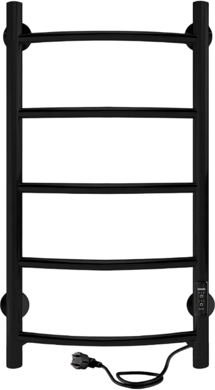 Полотенцесушитель электрический Indigo Arc Lux LCALE80-40BRRt черный муар Sancos — официальный сайт