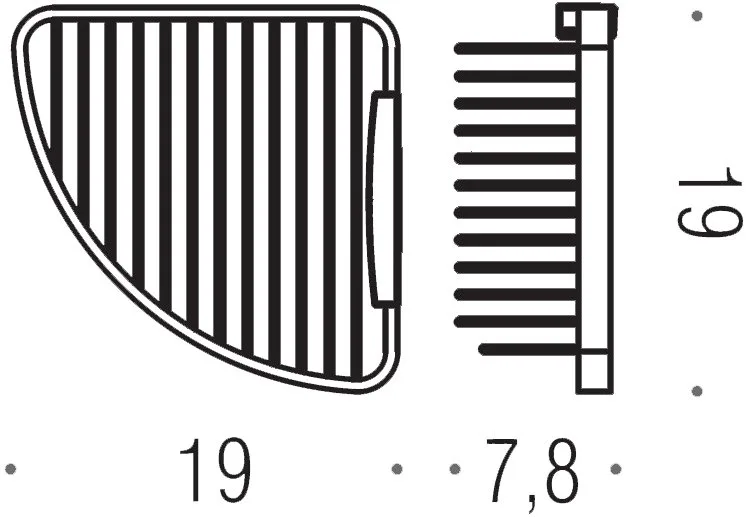 Полка Colombo Design Angolari B9648 Sancos — официальный сайт