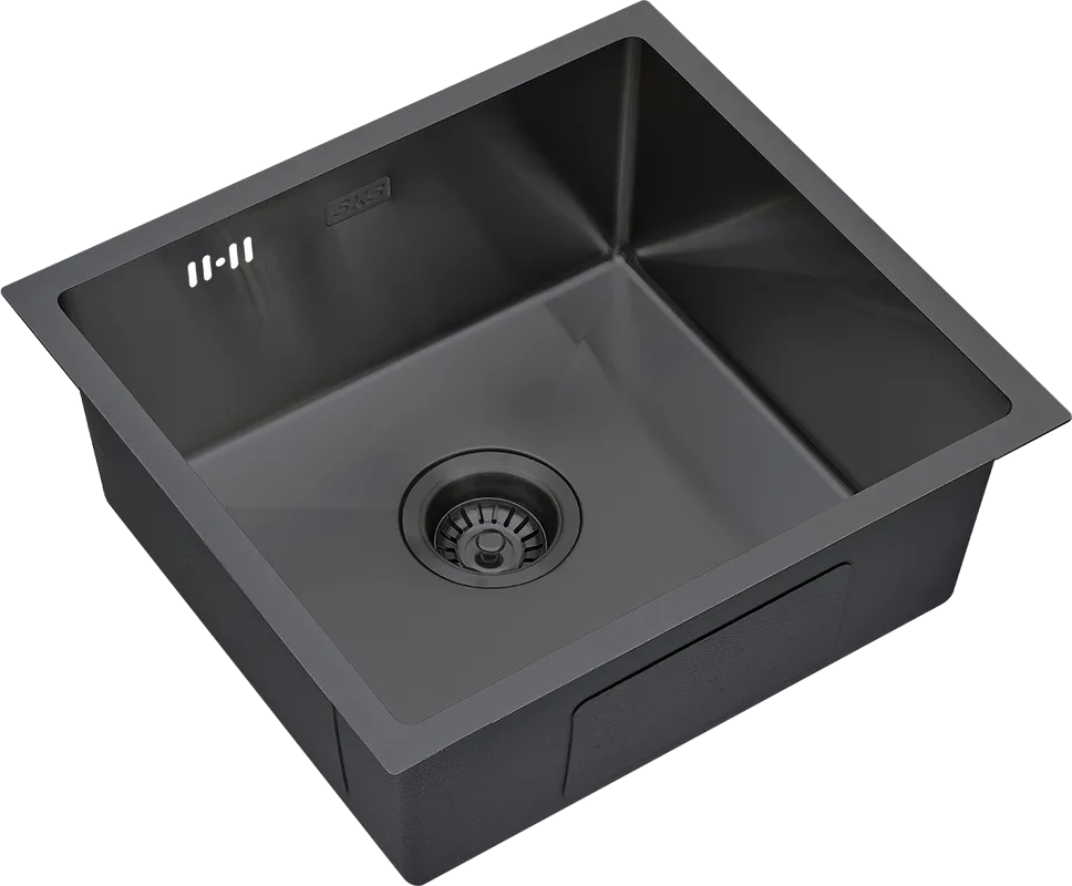 Мойка кухонная S.K.Sanitary SKS 4844 GRAFIT с сифоном Sancos — официальный сайт
