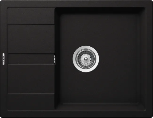 Мойка кухонная Schock Optima 50D Cristalite неро Sancos — официальный сайт