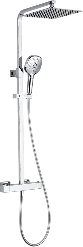 Душевая стойка AQUAme AQM8007CR, хром Sancos — официальный сайт