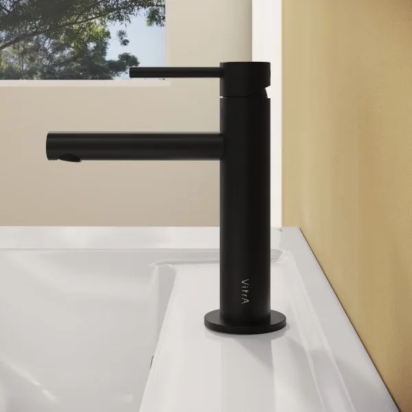 Смеситель для раковины VitrA Origin A4255636WTC матовый черный Sancos — официальный сайт