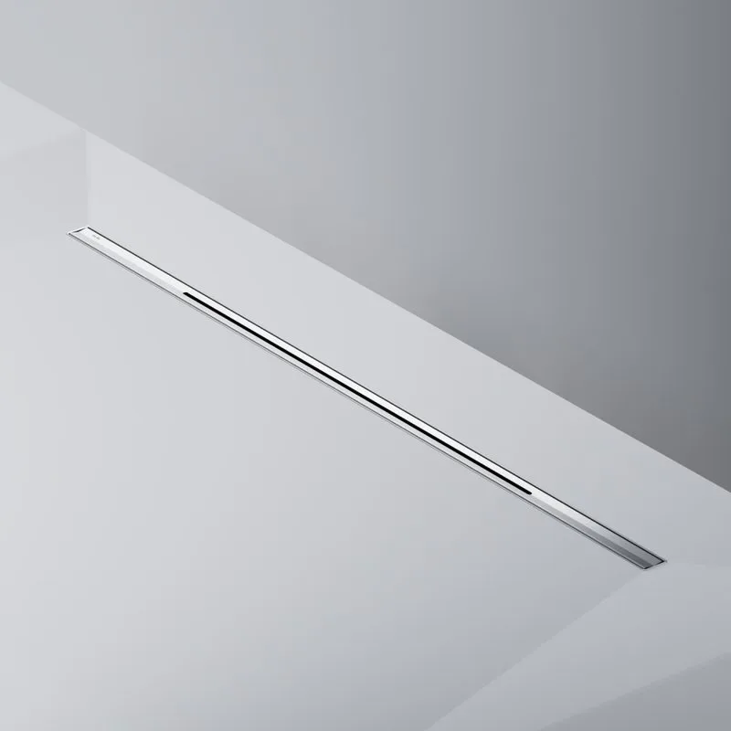 Душевой трап (лоток) AM.PM MasterFlow Slim line 100 см, сталь матовая Sancos — официальный сайт