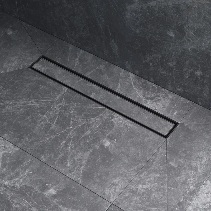 Душевой трап (лоток) AM.PM MasterFlow Tile 50 см, черный матовый Sancos — официальный сайт