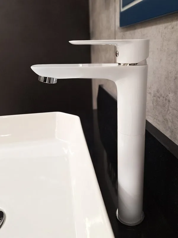 Смеситель для раковины AltroBagno Diretto 010209 Bi белый Sancos — официальный сайт