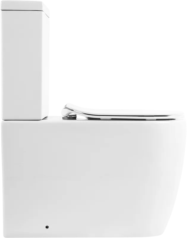 Унитаз-компакт напольный BelBagno Marino BB105CPR BB2034SC с микролифтом, безободковый, глянцевый бе Sancos — официальный сайт