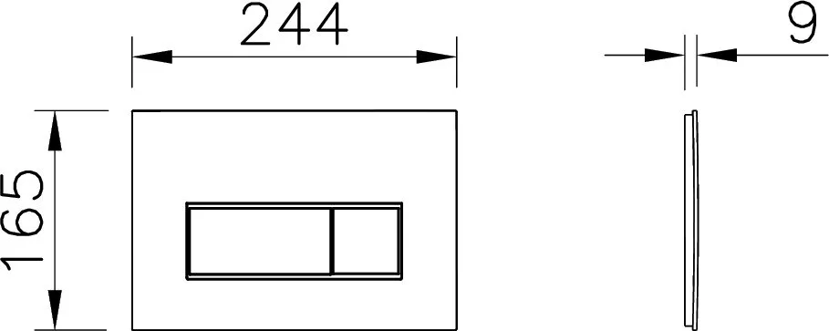 Система инсталляции для унитазов VitrA V-Fix Core 738-5800-01, с кнопкой смыва Root S 740-2380 хром Sancos — официальный сайт