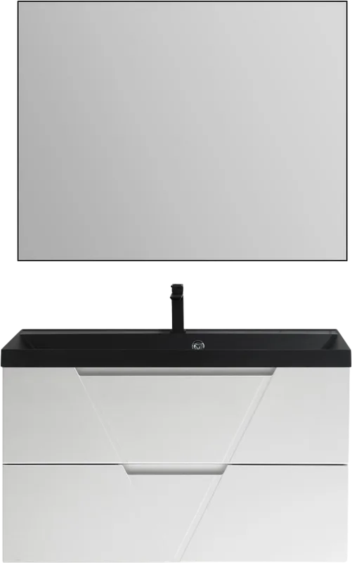 Тумба под раковину без столешницы BelBagno Vittoria 100 подвесная, bianco lucido Sancos — официальный сайт