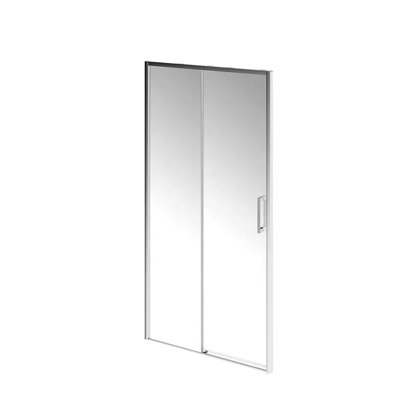 Душевая дверь в нишу KERAMA MARAZZI Lindo LN.100.SD.CR профиль глянцевый хром, стекло прозрачное Sancos — официальный сайт