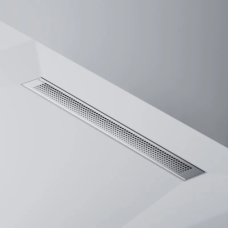 Душевой трап (лоток) AM.PM PrimeFlow Cut Gradient 70 см, сталь матовая Sancos — официальный сайт