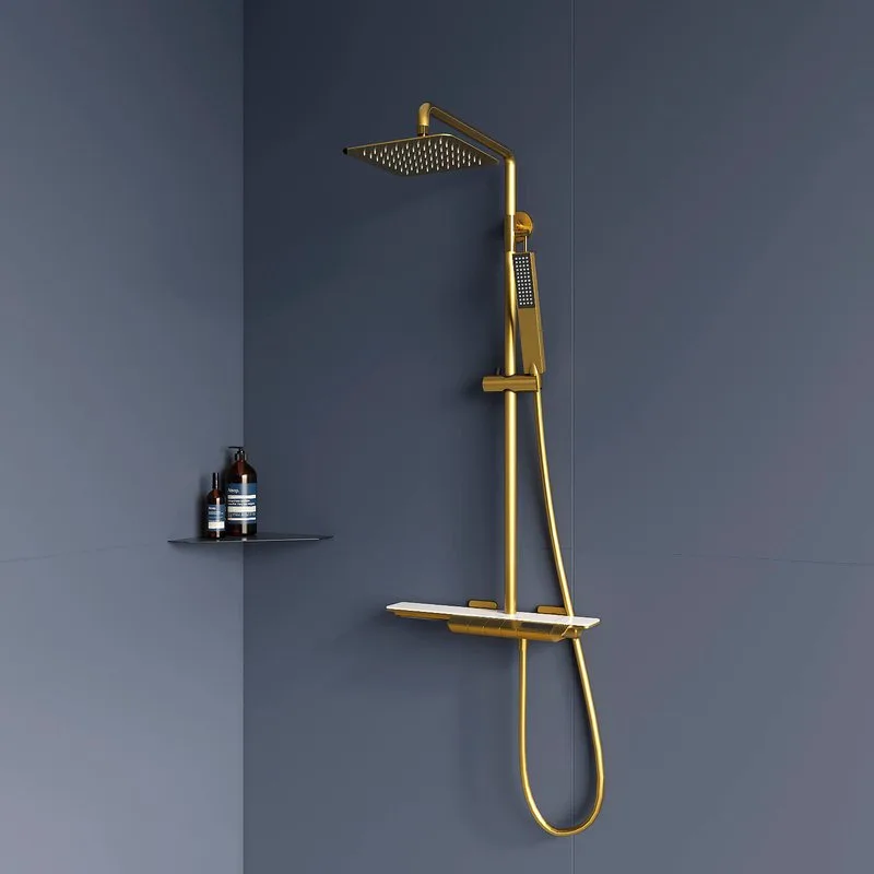 Душевая стойка RGW Shower Panels SP-34G, золото Sancos — официальный сайт