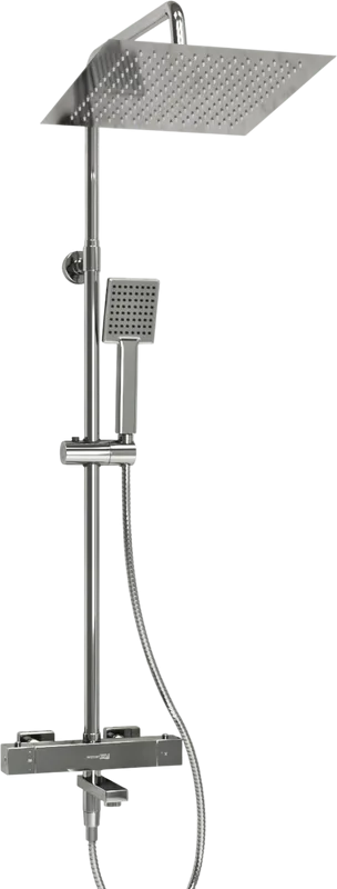 Душевая стойка Wasserkraft Aller A199.118.141.010.CH Thermo, с термостатом, хром Sancos — официальный сайт