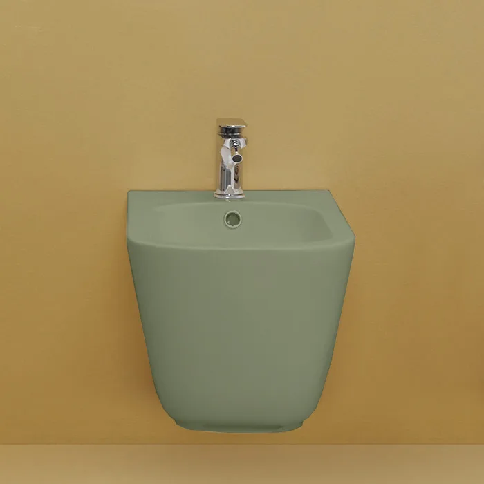 Биде подвесное Kerasan Tribeca 512511 verde muschio Sancos — официальный сайт