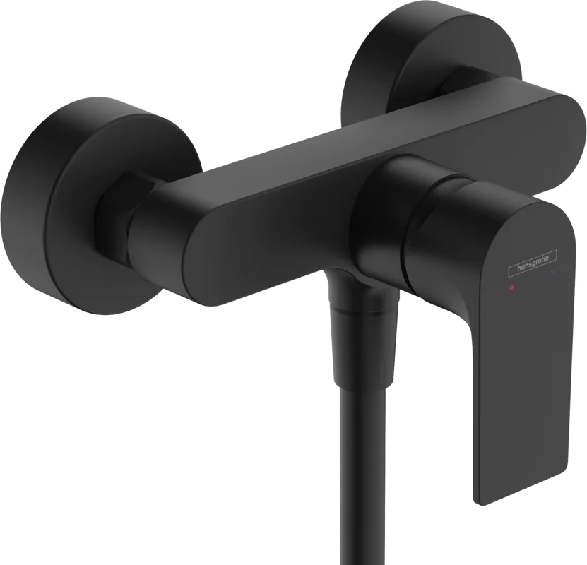 Смеситель для душа Hansgrohe Rebris E 72650670 черный матовый Sancos — официальный сайт