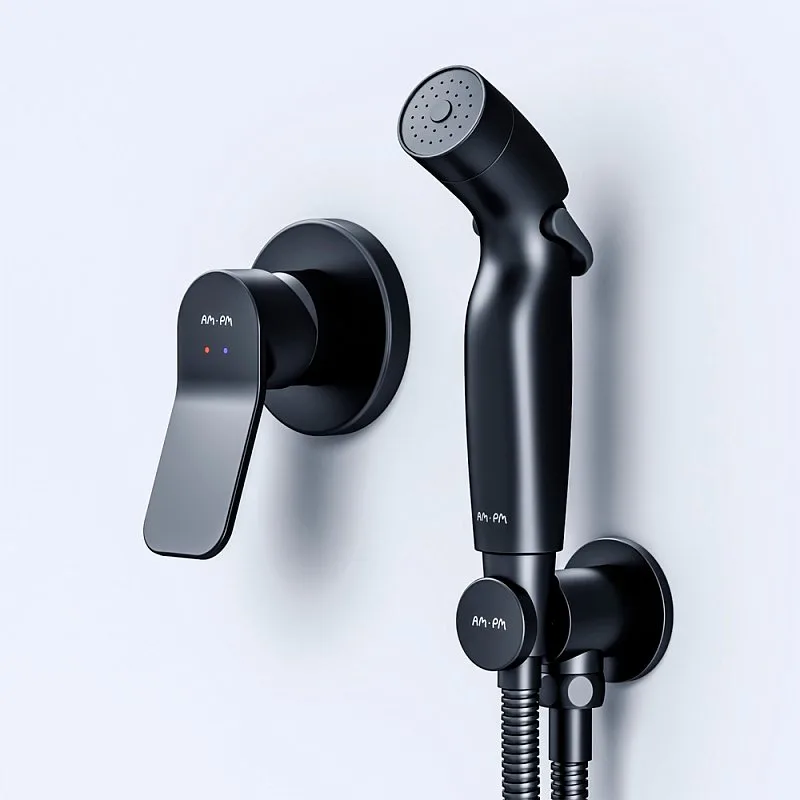 Гигиенический душ AM.PM X-Joy F40H85A22 С ВНУТРЕННЕЙ ЧАСТЬЮ, черный Sancos — официальный сайт