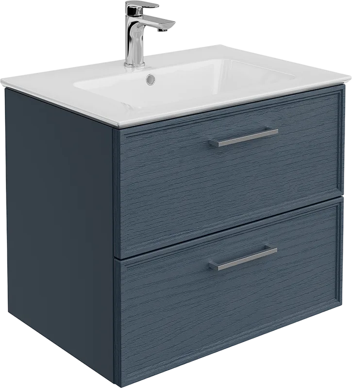 Тумба под раковину без столешницы KERAMA MARAZZI Piano Classic 65 подвесная, ясень синий матовый Sancos — официальный сайт
