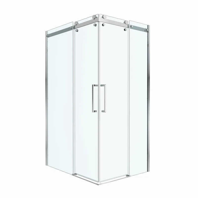Душевой уголок BelBagno Marino 2 AH-2-120/90-C-CR 120x90, профиль хром, стекло прозрачное Sancos — официальный сайт
