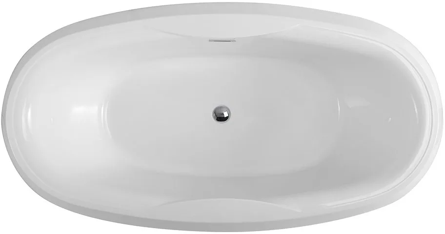 Акриловая ванна BelBagno BB502-1800-900 180x95 см, отдельностоящая, белая, овальная, на ножках Sancos — официальный сайт
