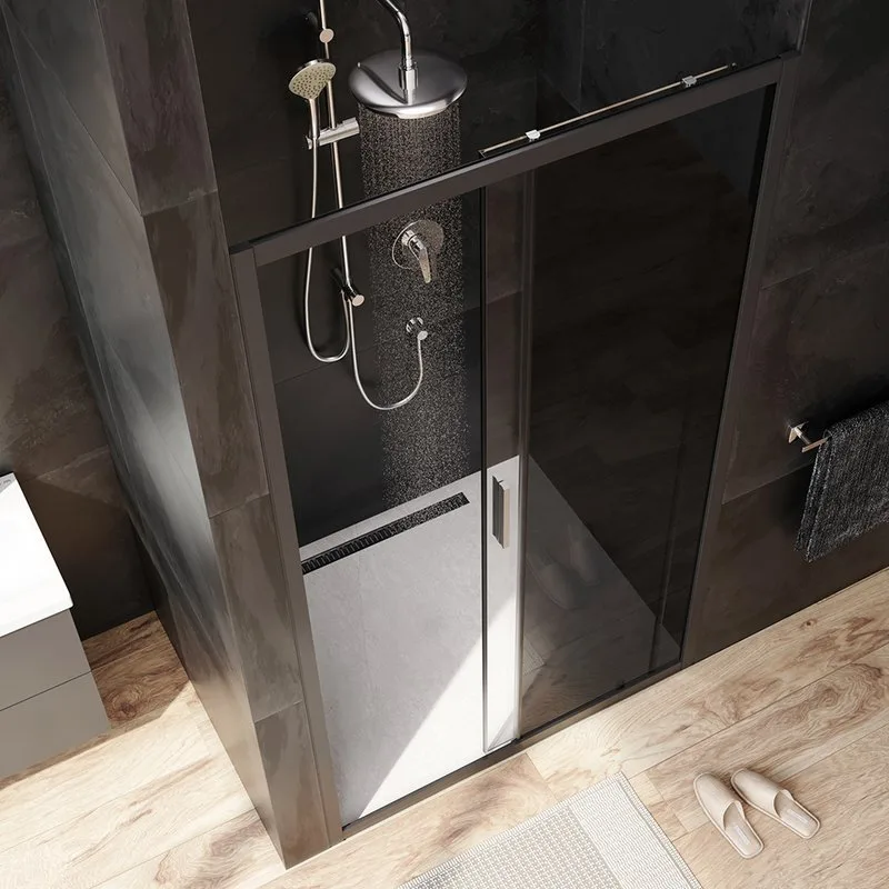 Душевая дверь в нишу AM.PM Gem Solo W90G-110-1-195BG 110 см Sancos — официальный сайт
