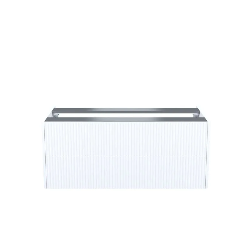 Тумба под раковину без столешницы IDDIS Aiger 100 подвесная, матовая белая soft touch Sancos — официальный сайт