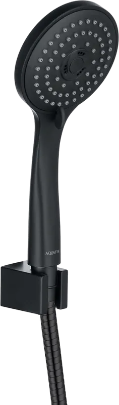 Душевой гарнитур AQUATEK AQ2010MB, матовый черный Sancos — официальный сайт