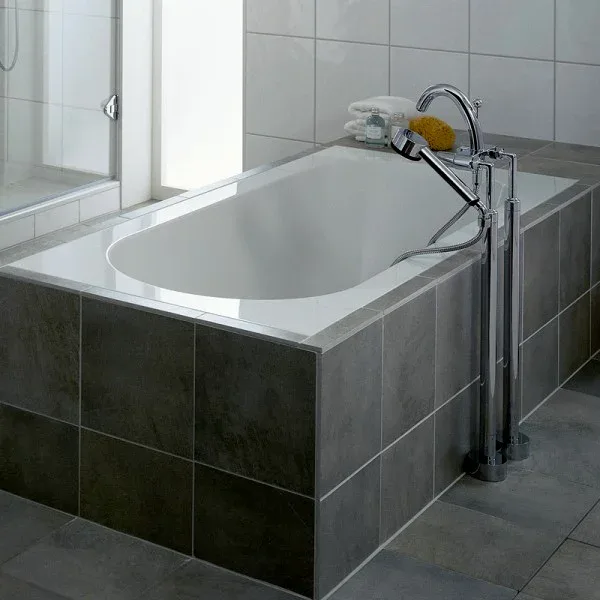 Акриловая ванна Villeroy & Boch Oberon UBQ170OBE2V-01 170x75 см, встраиваемая, на ножках Sancos — официальный сайт