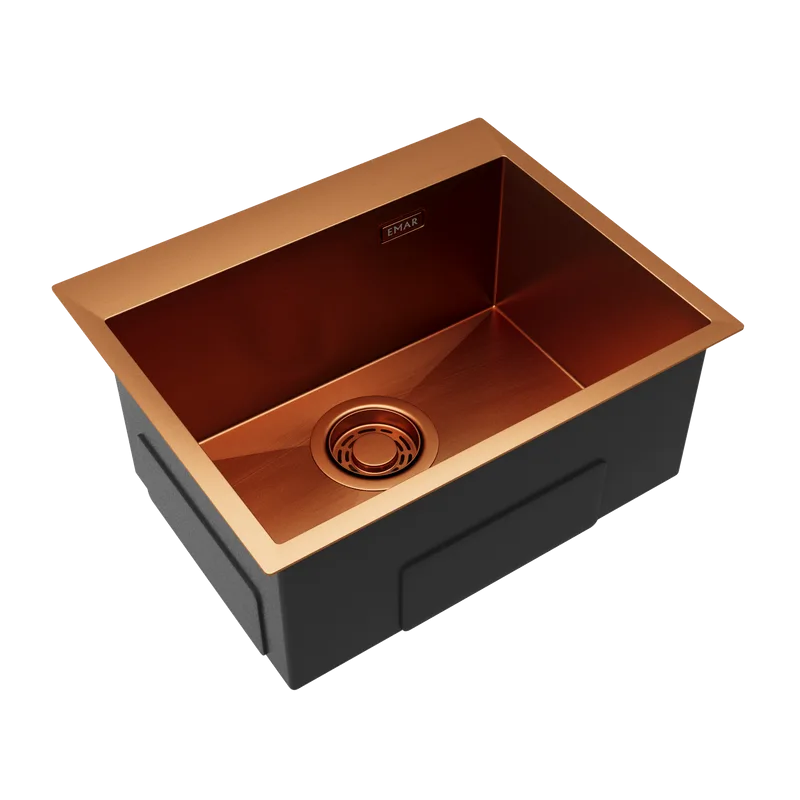 Мойка кухонная Emar PVD EMB-115 PVD Nano Coppery Sancos — официальный сайт