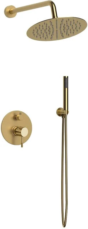 Душевой комплект Vincea Desire VSFW-1D1BG, С ВНУТРЕННЕЙ ЧАСТЬЮ, брашированное золото Sancos — официальный сайт