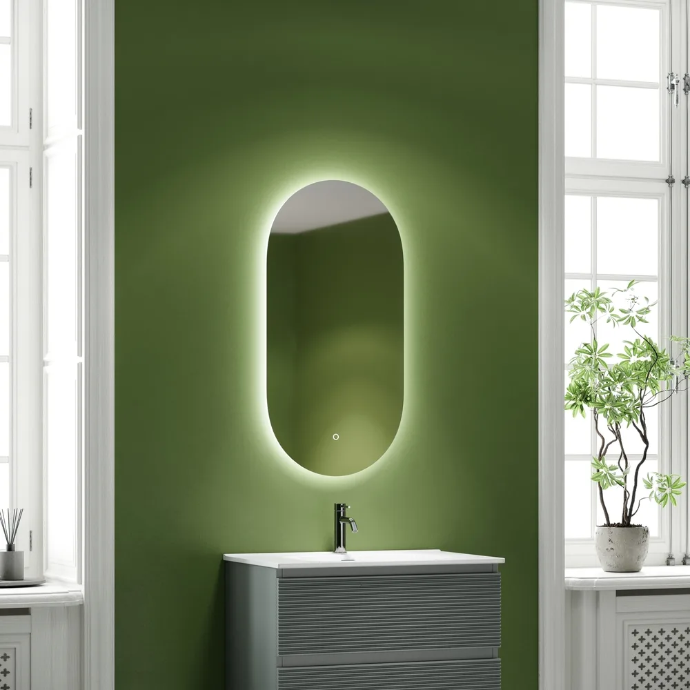 Зеркало Sancos Oval OV55C 55 см Sancos — официальный сайт