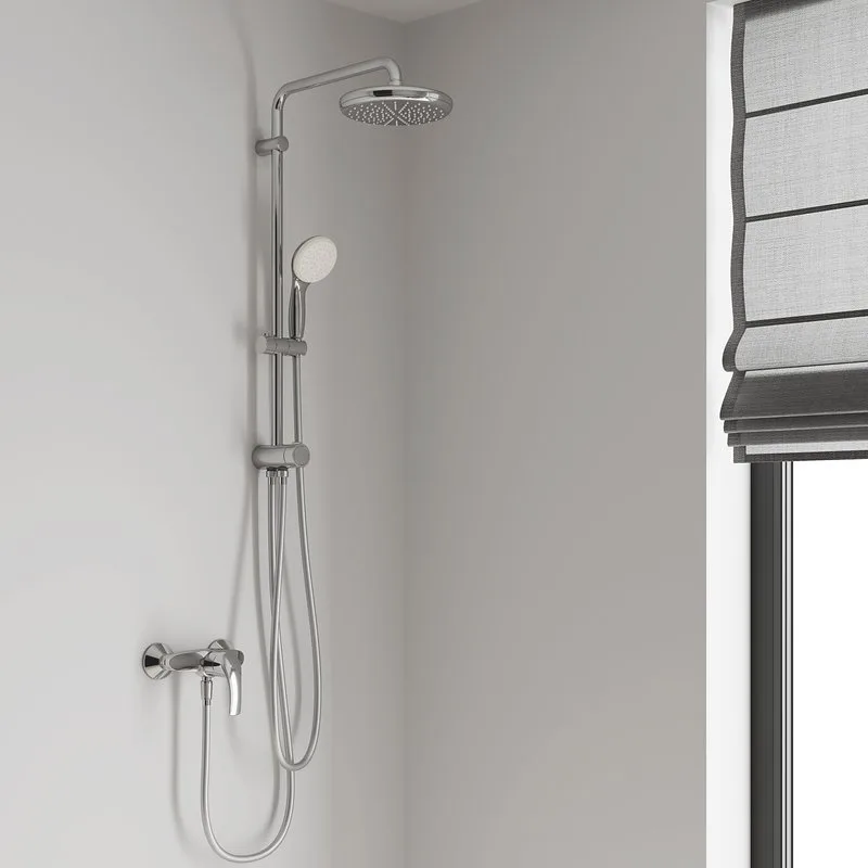 Душевая стойка Grohe New Tempesta System 26381001 Sancos — официальный сайт
