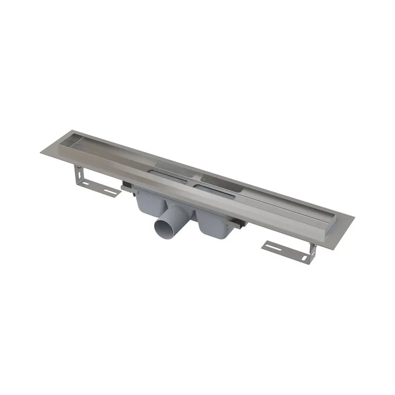 Душевой трап (лоток) AlcaPlast APZ106-850 Professional Low 850 мм, для цельной решетки Sancos — официальный сайт