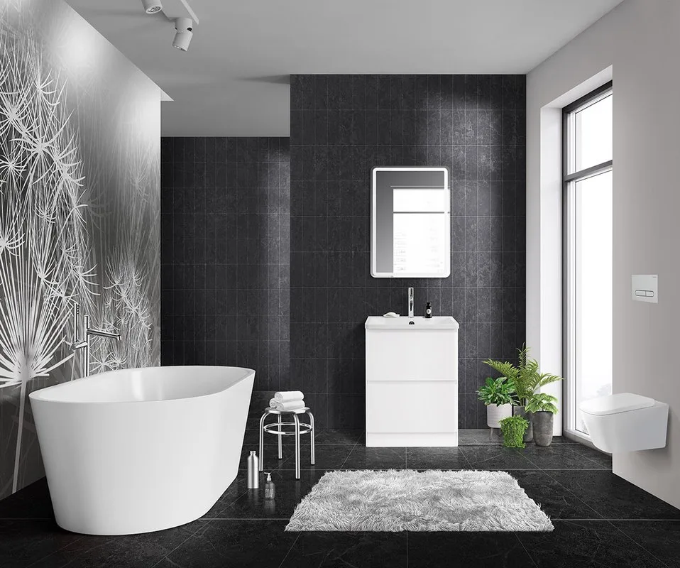Тумба под раковину без столешницы BelBagno Albano 60 напольная, bianco lucido Sancos — официальный сайт