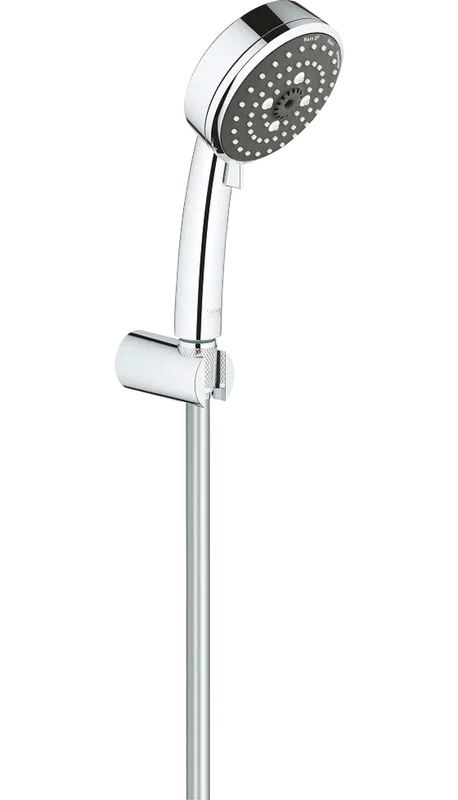 Смеситель для ванны с душем Grohe Get 32887000, с душевым гарнитуром Grohe Vitalio Comfort 26176000  Sancos — официальный сайт