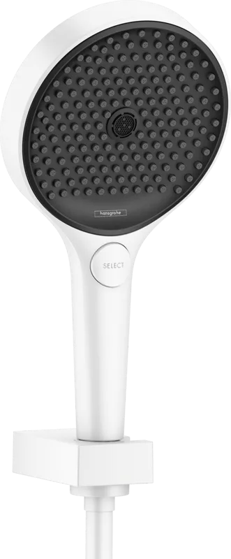 Душевой гарнитур Hansgrohe Rainfinity 26851700, матовый белый Sancos — официальный сайт