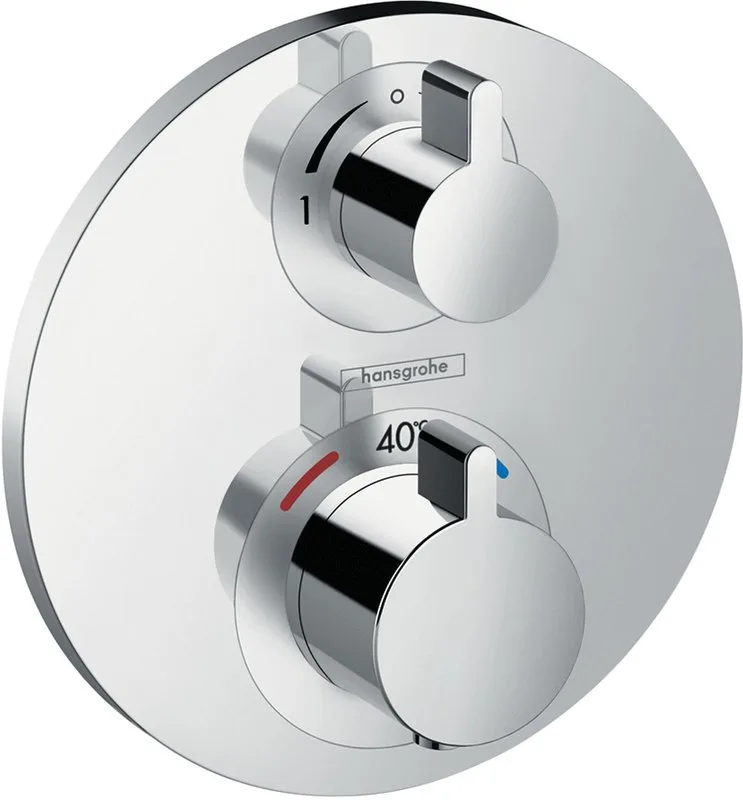 Термостатический смеситель встраиваемый Hansgrohe Ecostat S 15758000 для ванны с душем Sancos — официальный сайт