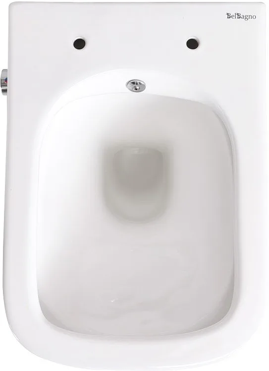 Унитаз подвесной BelBagno Due BB3103CHR-BS/SC Sancos — официальный сайт