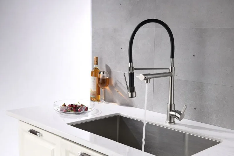 Смеситель для кухни BelBagno BB-LAM50-IN с гибким изливом Sancos — официальный сайт