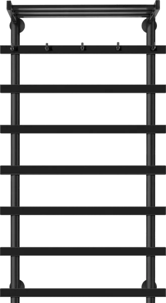 Полотенцесушитель электрический Secado Понтида 1 КСП, L 100x50, черный