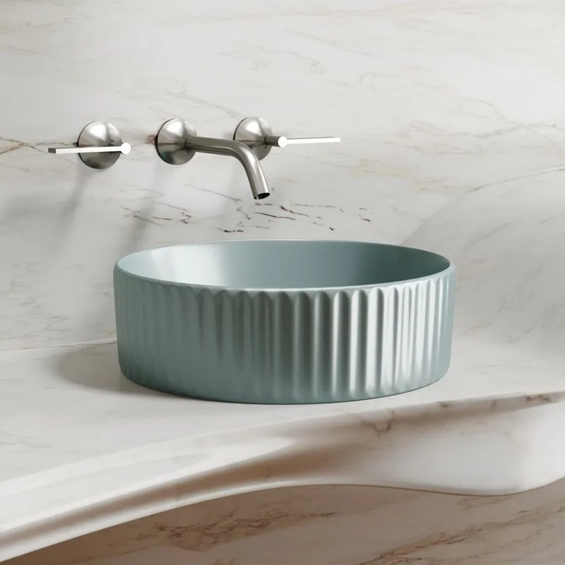 Накладная раковина Ceramicanova Element CN6057MLG зеленый матовый Sancos — официальный сайт